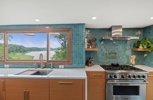 Orleans House | Renovated Waterfront Home w/Endless Views! Pets Considered.