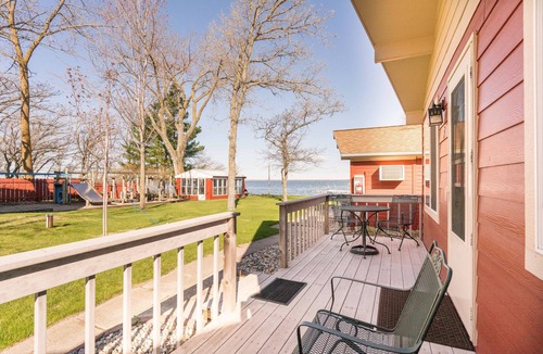 Battle Lake House | Resort Living on 175ft of Sandy Beach on Ottertail Lake, MN.- Cabin #3
