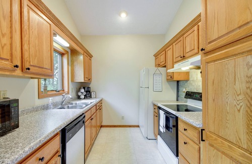 Richville Apartment | Richville Vacation Rental w/Fire Pit: Near Trails