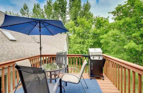 Richville Apartment | Richville Vacation Rental w/Fire Pit: Near Trails