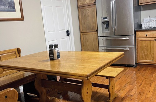 Covel House | Ride to the trails! Comfortable 5 bedroom house, large parking area!