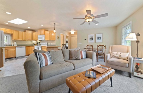 Bellaire House | Riverfront House with Private Dock, Kayaks