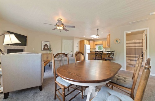 Bellaire House | Riverfront House with Private Dock, Kayaks