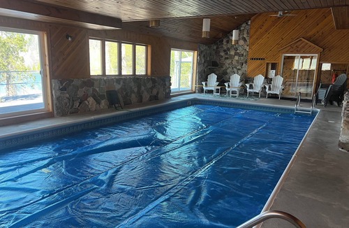 Plymouth House | Road America Adjacent Lake House with indoor pool
