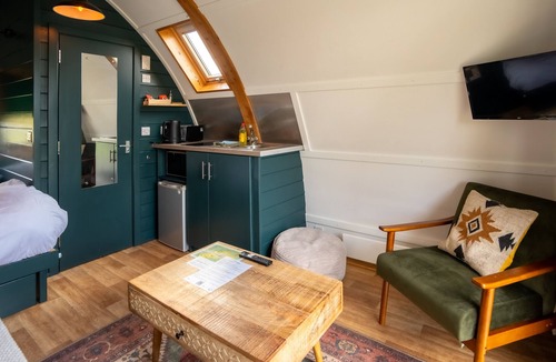 Wing Cabin | Romantic Cosy Cabin with Hot Tub in Cumbria