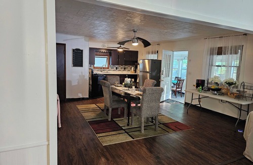 Baldwin Cottage | Romantic woodland cottage vacation rental in Baldwin. Pet friendly!