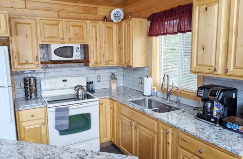 International Falls House | Room to gather inside and out with Rainy Lake access!