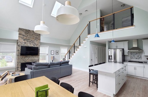 Wellfleet House | Roomy 3BD+ Home-Central A/C, Deck, Fire Pit, Fenced-in Yard & Outdoor Shower