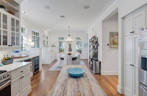 Rosemary Beach House | Rosemary Beach House + Carriage South of 30A 2 Min to the Beach, Pool + Town Sq.