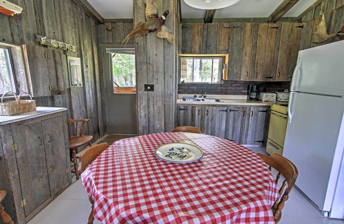 De Tour Village Cabin | Rustic De Tour Village Cabin w/Deck on Lake Huron