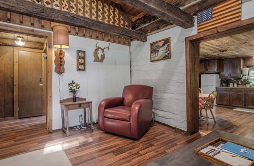 Stanwood Cabin | Sanctuary in the Woods: Historic Log Cabin on 30 secluded acres with trails