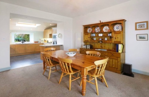 Crail Cottage | Sandcastle Cottage, Crail with large garden on Fife Coastal Path by Roome Bay