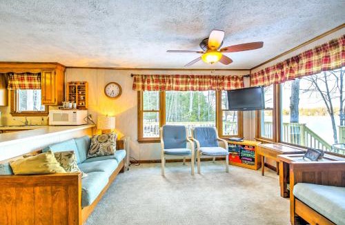 Lyman House | Scenic Lyman Home on Swan Pond w/Wraparound Deck!