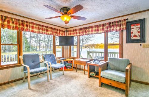 Lyman House | Scenic Lyman Home on Swan Pond w/Wraparound Deck!
