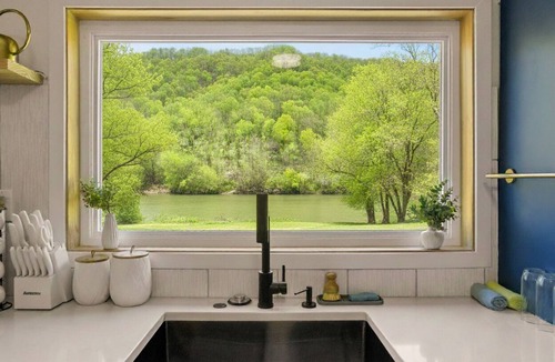 Deep Water House | Scenic Riverfront Escape: Game Room, Fire pit, King Bed