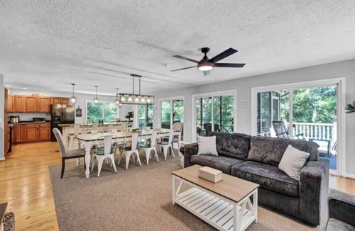 Clarkson House | Scenic waterfront & lake view home w/LARGE hot tub!