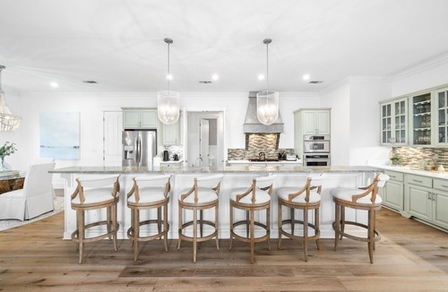 Seacrest House | Seacrest Home, Large Pool, LSV, Pool Table, Carriage House, Gas Fireplace, 6 Adu