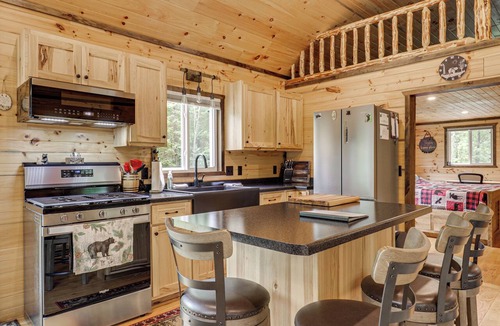 Harshaw Cabin | Secluded Cabin w/UTV Trail Access in Harshaw!