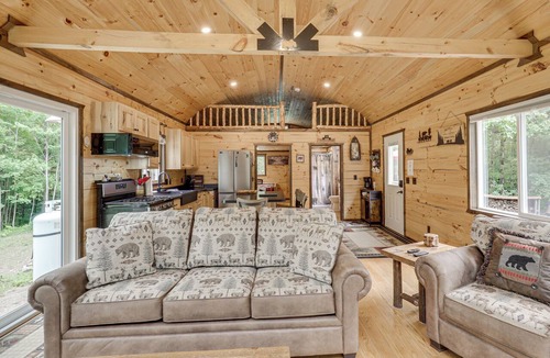 Harshaw Cabin | Secluded Cabin w/UTV Trail Access in Harshaw!