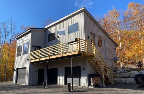 Lucerne-in-Maine Apartment | Secluded retreat, modern luxury loft, Phillips Lake, Maine, close to Acadia.