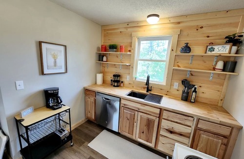 Idlewild Cabin | Secluded Rustic Cabin with Hot Tub Near Pere Marquette River in Big Rapids, Michigan