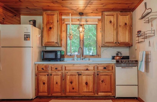 Little Sturgeon Cabin | Secluded Waterfront Cottage with Kayaks and Fire Pit