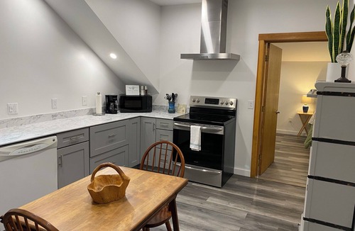 Sebascodegan Island Apartment | Second floor space with modern conveniences & artistic charm.