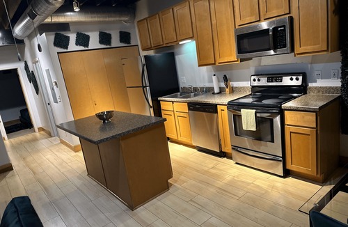 Downtown West Apartment | Serene Living Downtown STL Loft