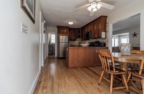 Ocean Park Cottage | Seven miles of sandy beach at your door step and sweeping views of Saco Bay and the Atlantic ocean