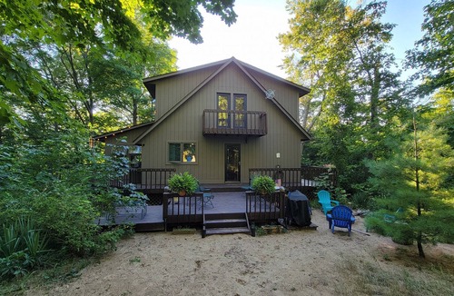 Grand Haven Cottage | Shore Acres - Over 1200 Feet Private Shared Association Beach