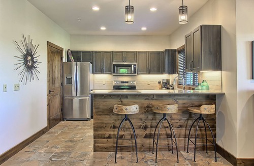 Boyne Falls Condo | Ski In/Ski Out 7326 Creekside Condo | Private Hot Tub