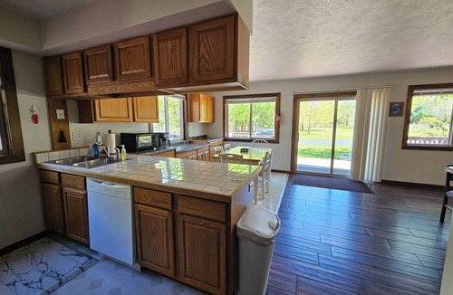 Mears House | Sleeps 18! Heated pool and lake access.