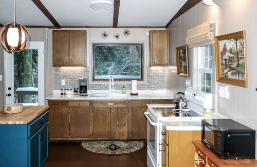 Marion Cabin | Sleepy Riverfront Cabin on Middle Branch River - 5 min from Marion - 20 min from cadillac/lake city