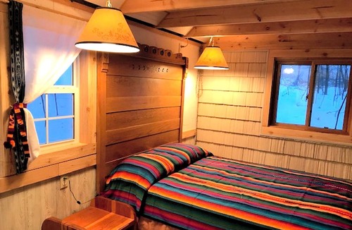 Bryant Cabin | Snug Tiny House Getaway in Elton for Vacations near the Wolf River, Wisconsin