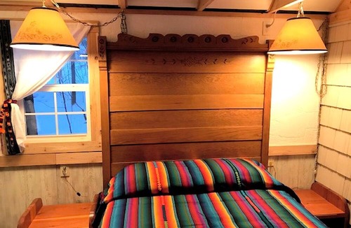 Bryant Cabin | Snug Tiny House Getaway in Elton for Vacations near the Wolf River, Wisconsin