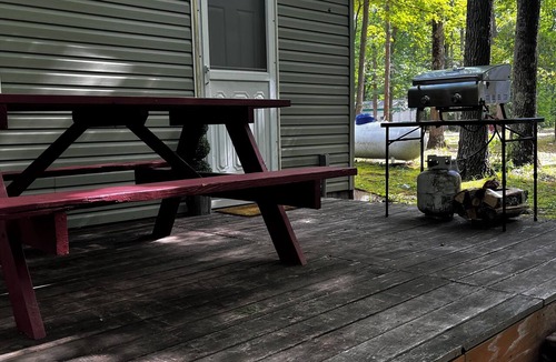 Wellston Cabin | Soothing 1-bedroom cabin with AC in peaceful Wellston