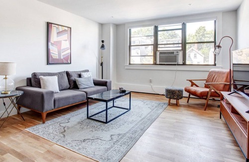 Telegraph Hill Apartment | South Boston 1BR w/ W/D, steps from Carson & M St. Beach by Blueground