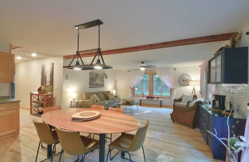 Herbster House | South Shore Chalet | Hot Tub and Game Room