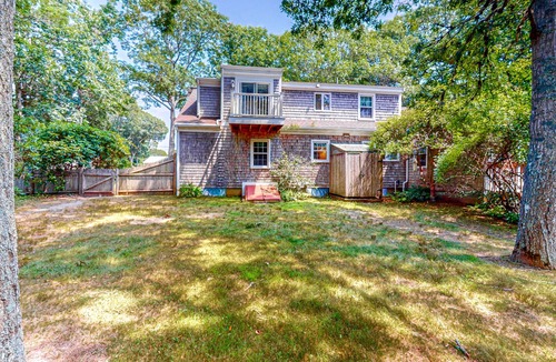 Falmouth Heights House | Spacious home near the beach with deck, W/D, AC, & central location