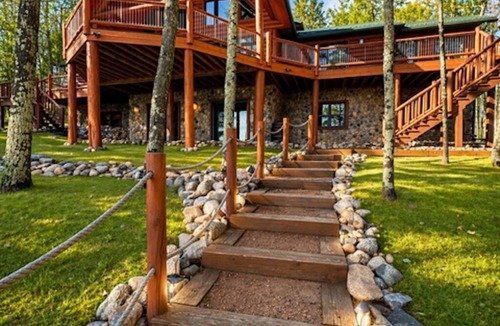 Lac du Flambeau House | Spacious Lakefront Escape on Beautiful White Sand Lake. Minutes from Minocqua
