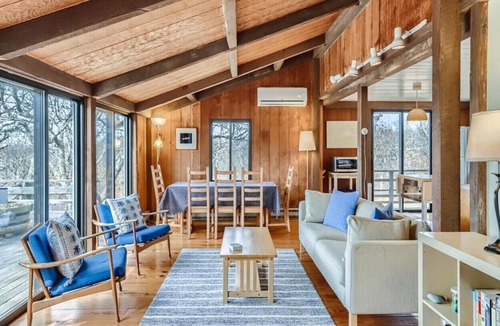 Chilmark House | Spectacular Chilmark Sunset Water Views, Walk to Private Beach, Trails, Tennis!