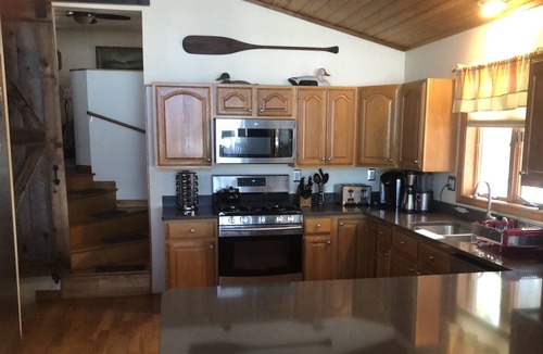 Manchester House | Spectacular Maine Cobbossee Lakefront with Hot Tub and Dog Friendly