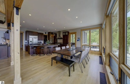 Suttons Bay House | Spyglass Ridge Retreat – 6BR Luxury Bay View Pines Estate in Suttons Bay
