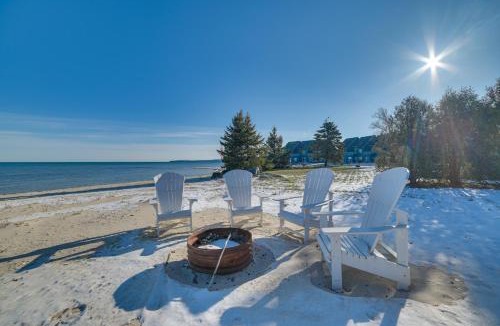 St Ignace House | St. Ignace Cottage w/Deck & Beach on Lake Huron!