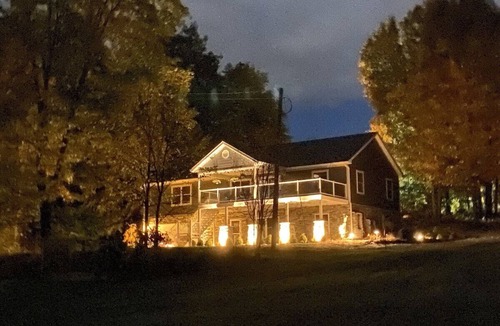 Boyne City House | Steps from Lake Charlevoix with great views. Beach access & small fee for pool