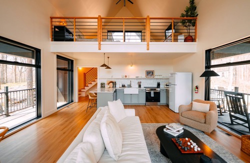 Rockbridge Cabin | Stonehaven | Hocking Hills, Modern, Views, Hot Tub