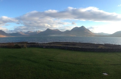 Achnasheen Cottage | Stunning Large Beachfront home in the heart of the Torridon Highlands! Wow!
