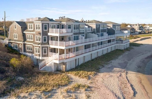 Falmouth Heights Condo | Stunning Ocean Front Location on Private Beach