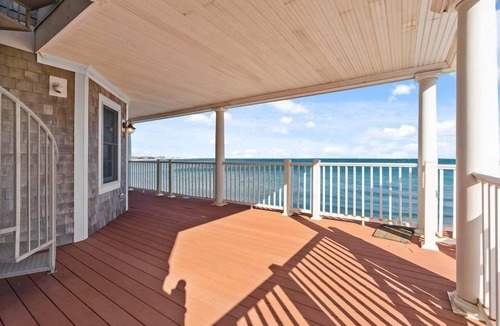 Falmouth Heights Condo | Stunning Ocean Front Location on Private Beach RPAM050