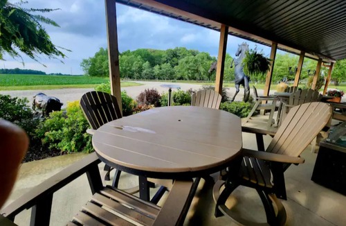 New Lisbon House | Stunning, unique, and secluded barndominium. Walking trails, wildlife, & quiet